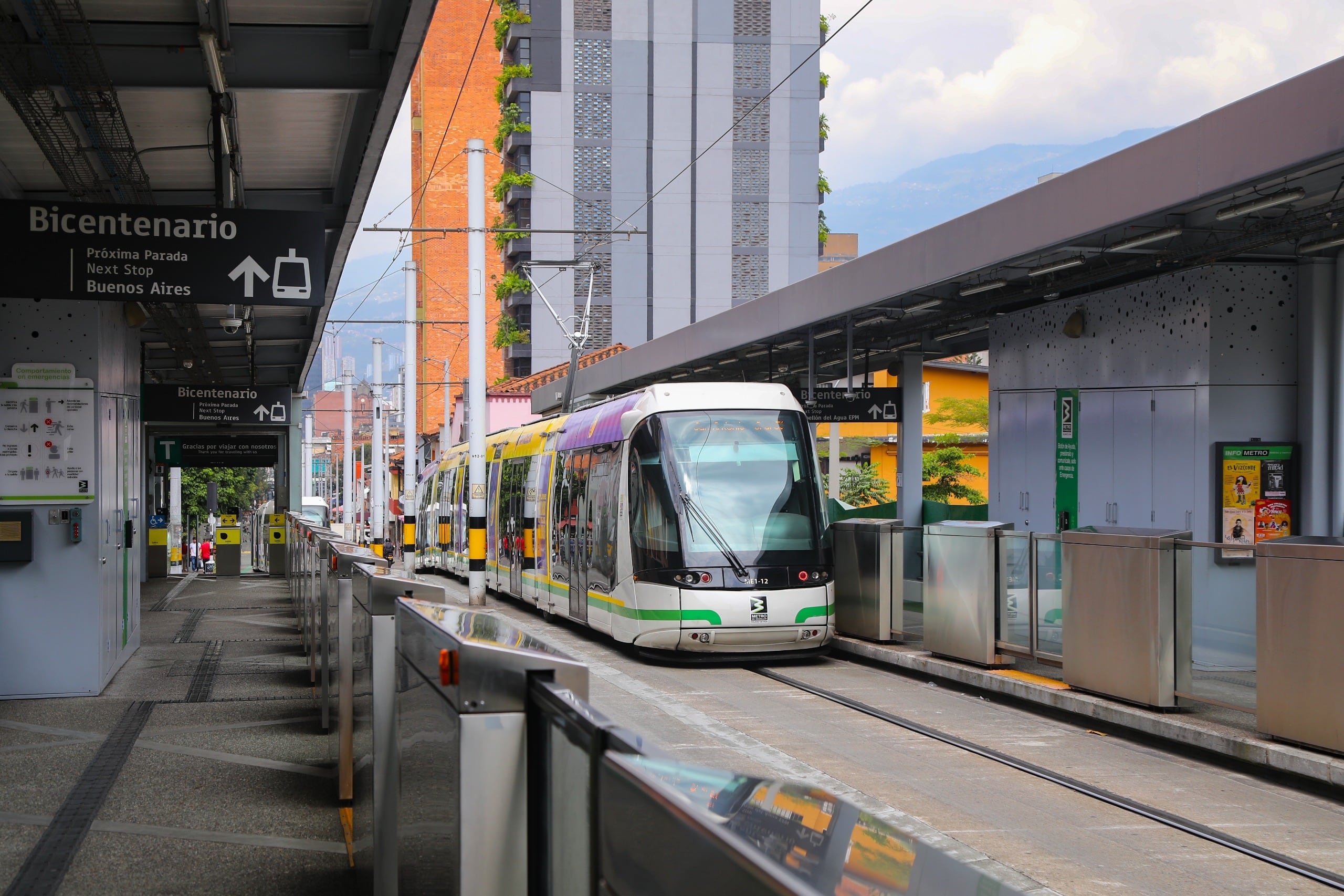 Tranvía de Ayacucho. Cortesía: Metro de Medellín.