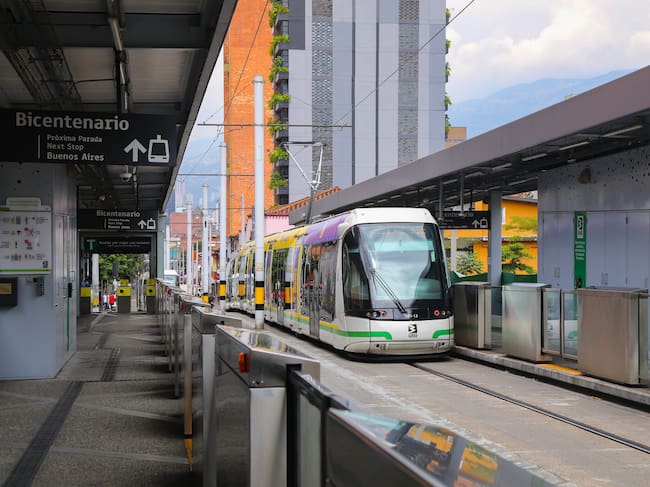 Tranvía de Ayacucho. Cortesía: Metro de Medellín.