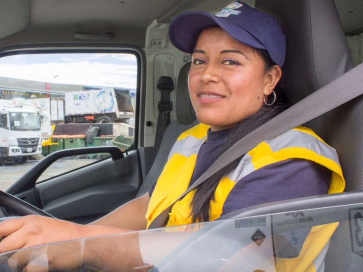 Lidia Andrea Criollo la mujer que soñaba con manejar un camión