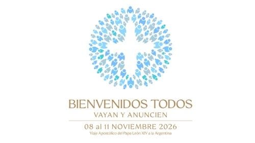 Logo de la visita del papa León XIV en Argentina.
(Foto:  Cortesía Vaticano)