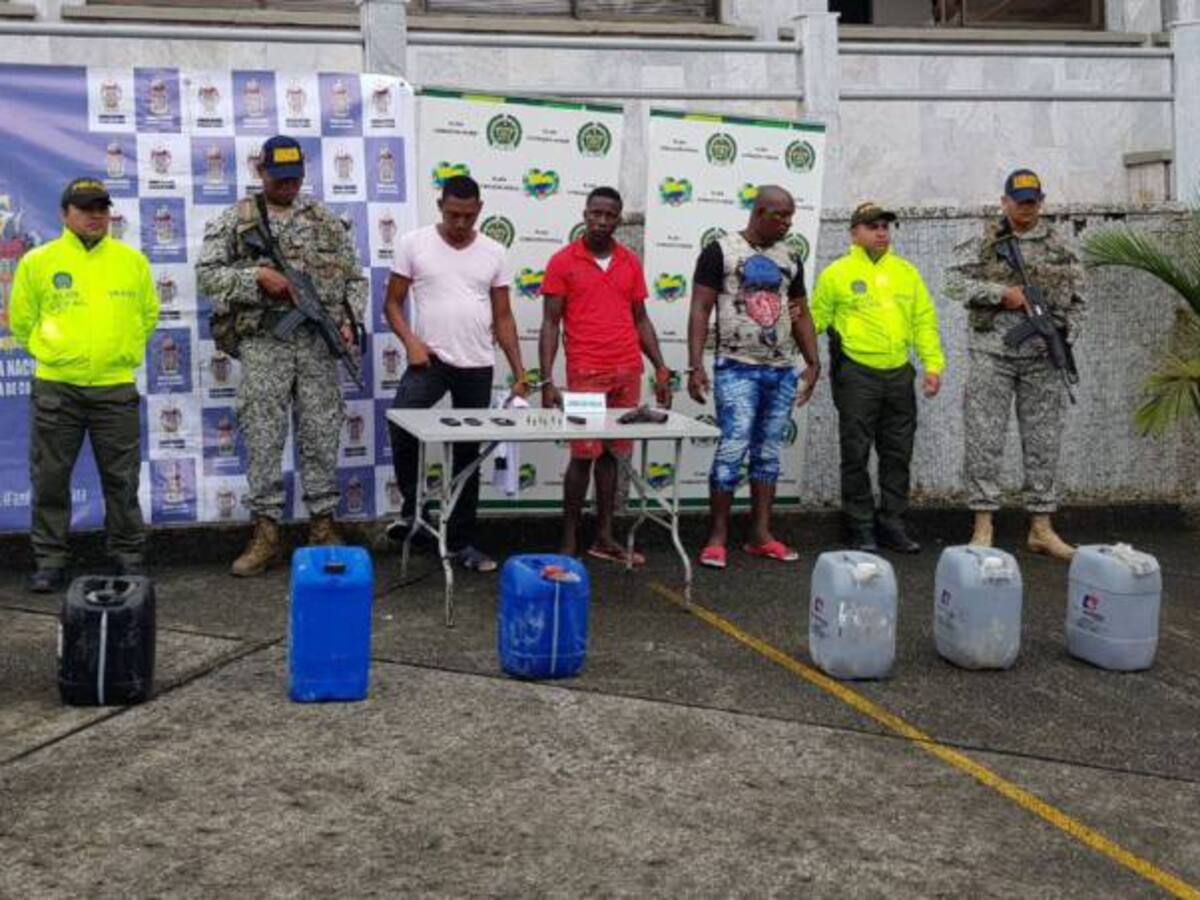 Cárcel para tres presuntos guerrilleros del ELN, capturados en Buenaventura
