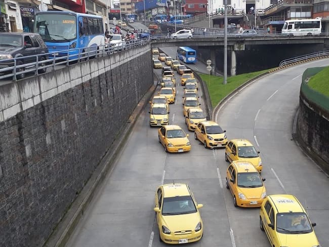 Taxistas en Manizales