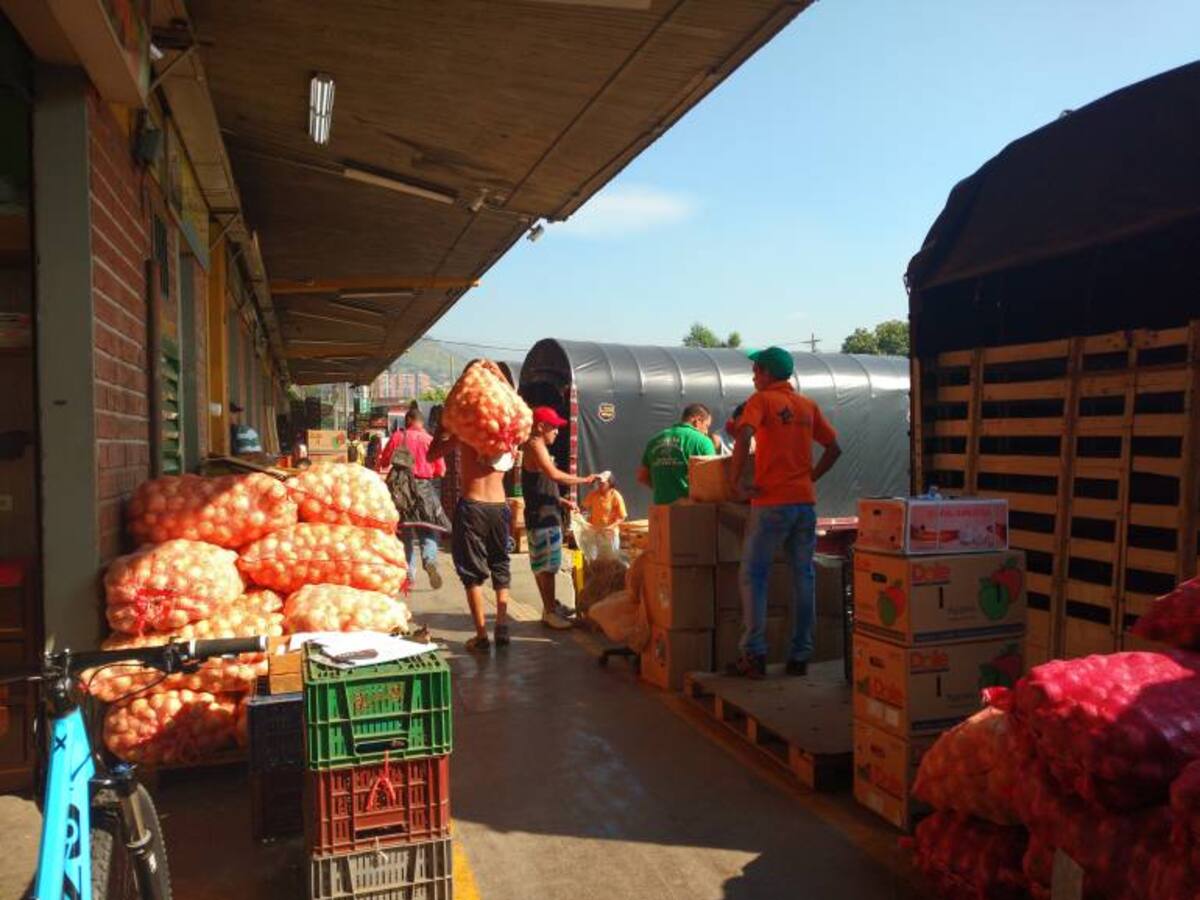 Por paro camionero, en dos días cayó en 30% abastecimiento de productos en Antioquia