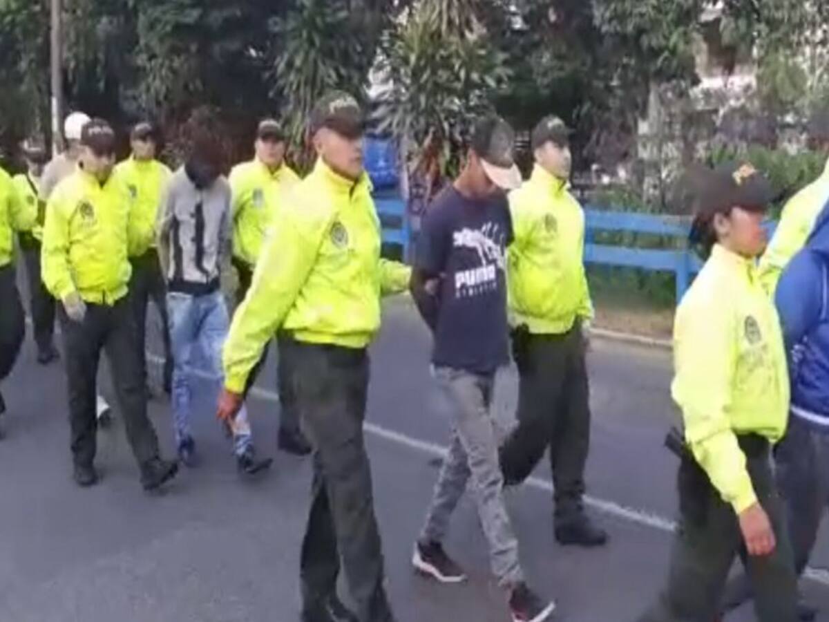Policía desarticula redes de microtráfico en el nororiente de Cali