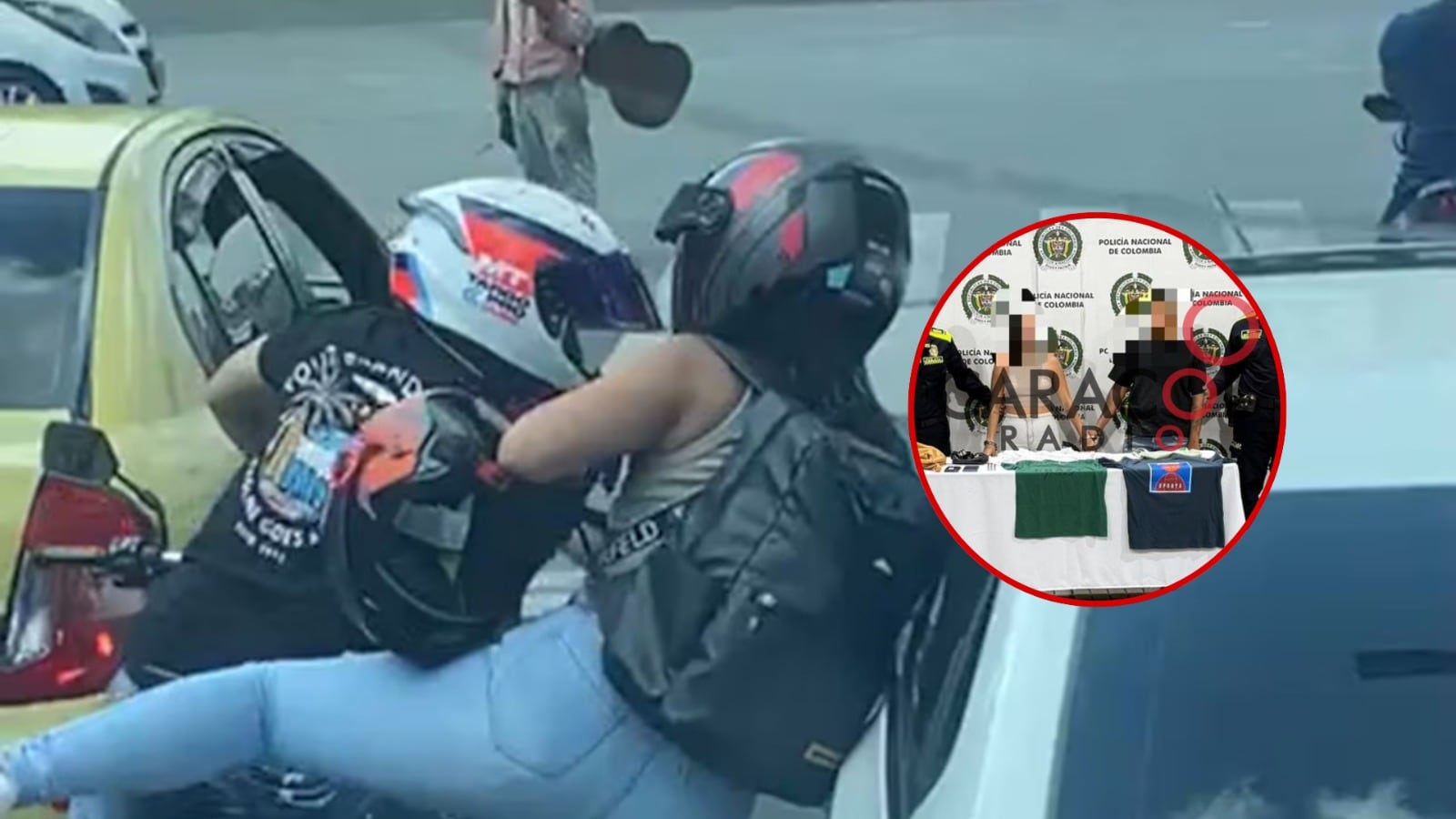 Pareja capturada por atraco en el centro de Cali es investigada por dos asesinatos