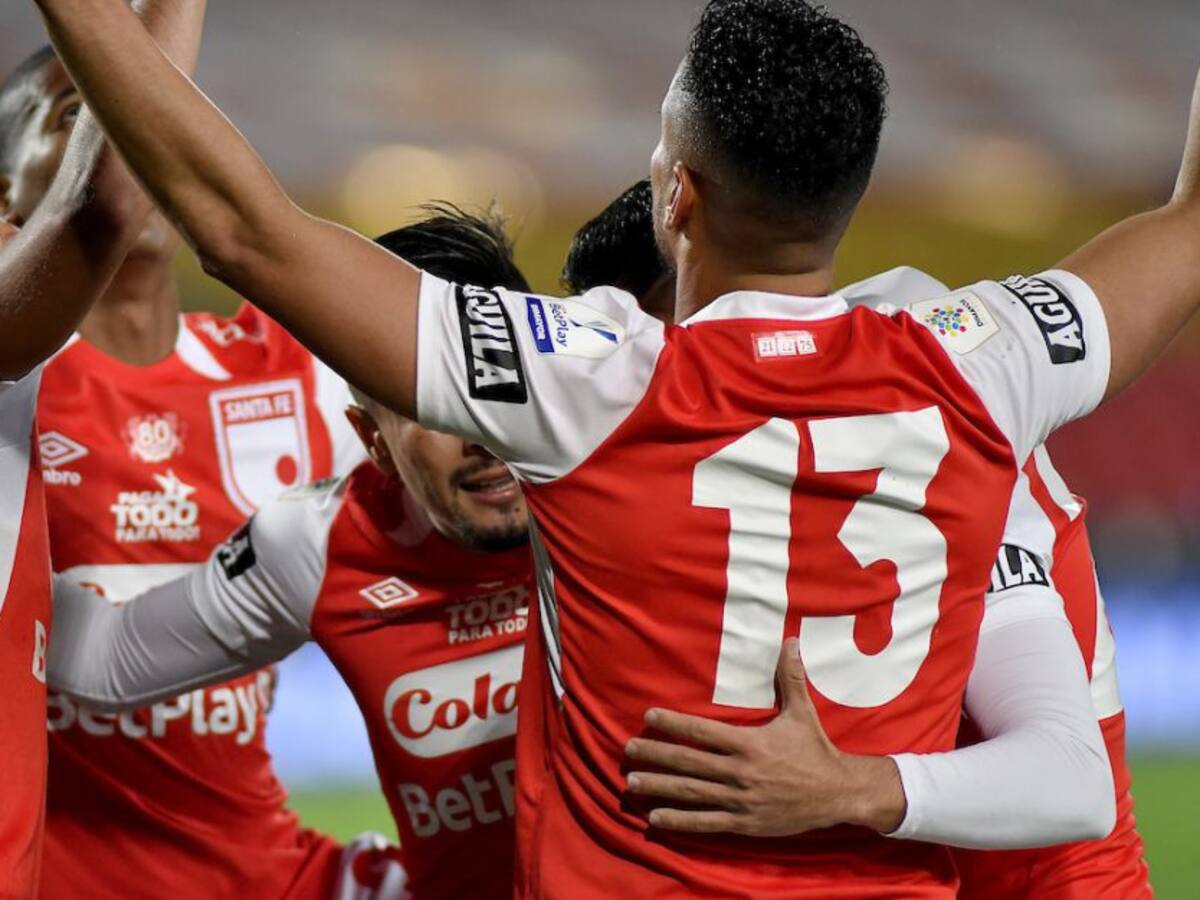 Partidazo: Santa Fe acabó con el invicto del Tolima y escolta al Cali