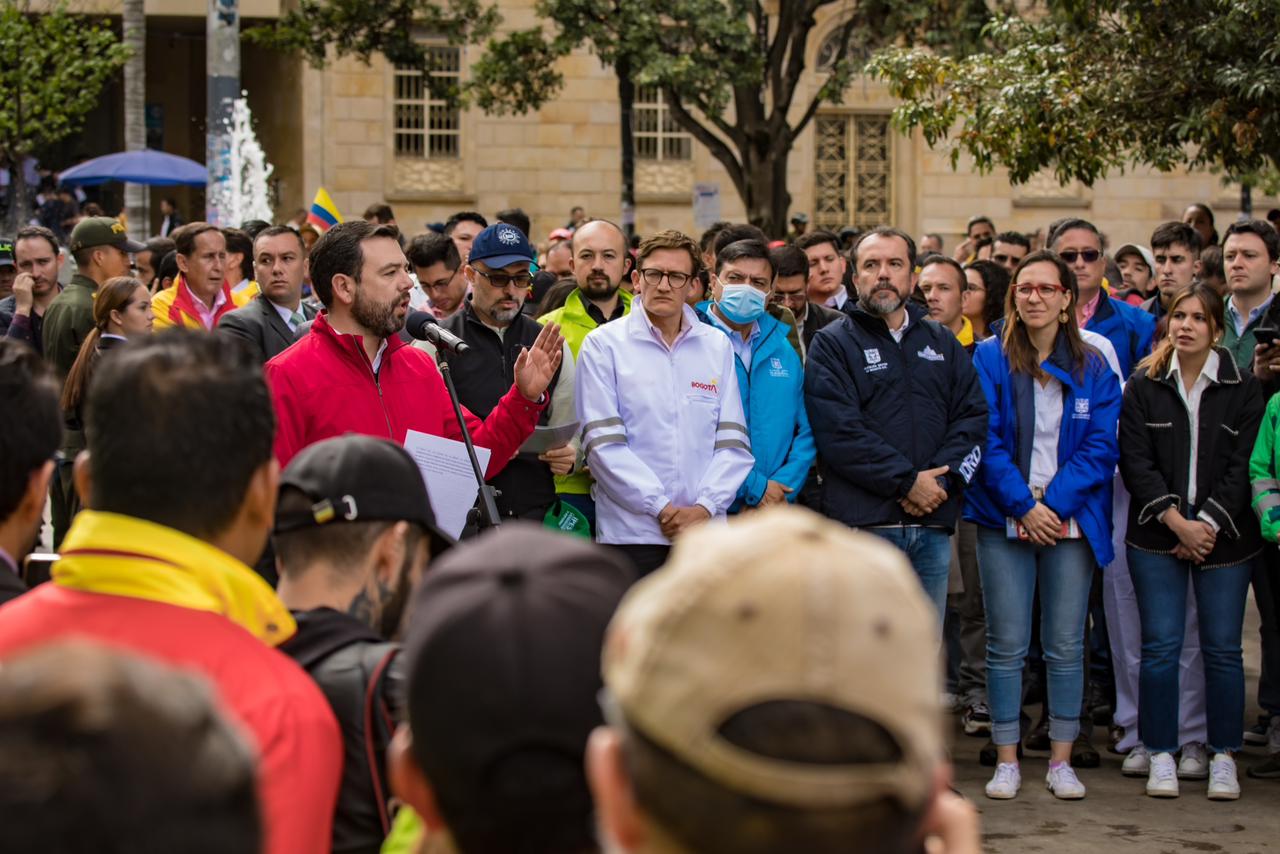 Alcalde Carlos Fernando Galán