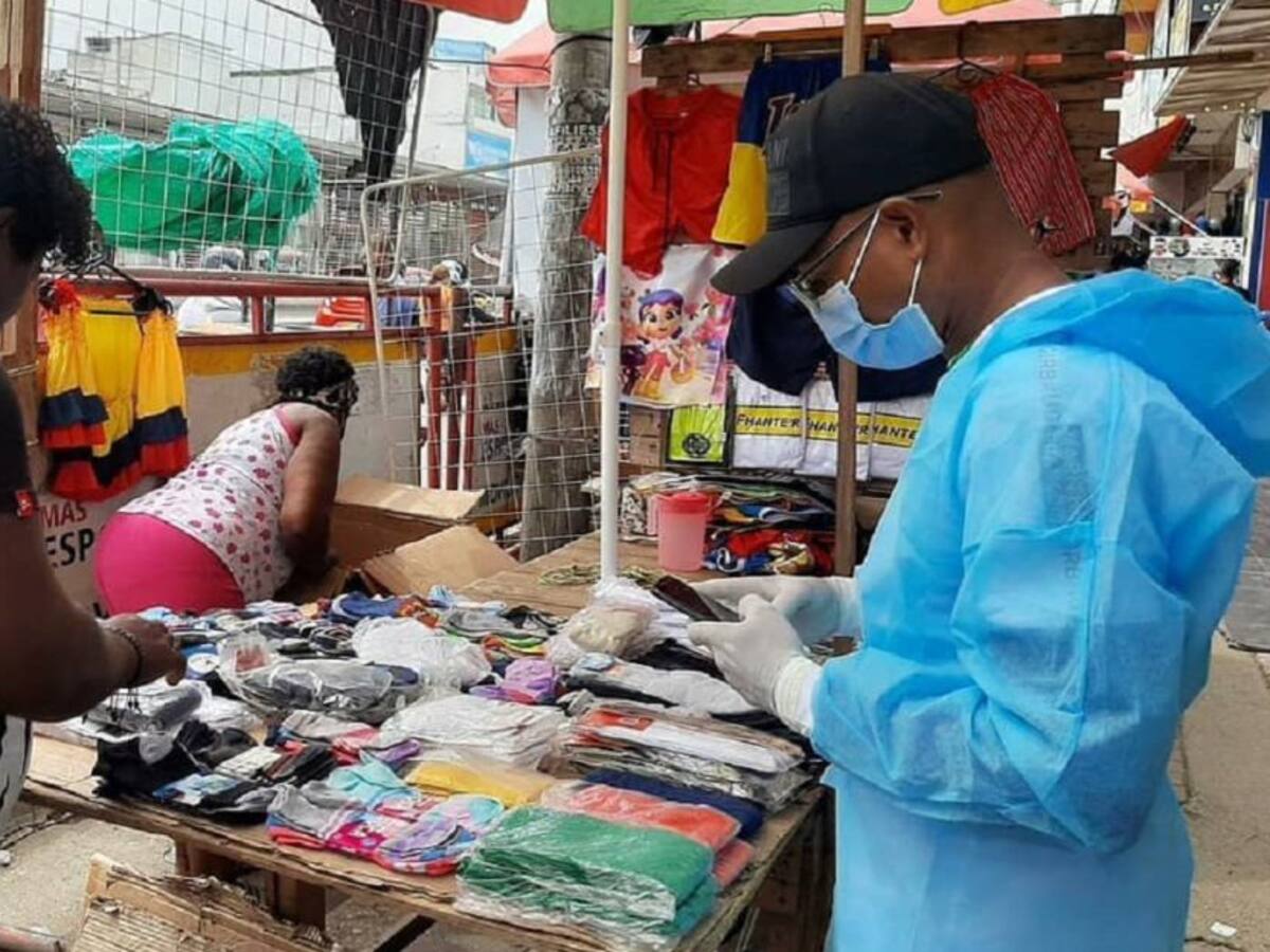 1.200 encuestas se han realizado para caracterizar comerciantes en Bazurto