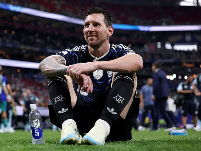 ¿Cuántos goles lleva Messi en el Mundial 2026? Reviva los 8 golazos del capitan argentino. (Photo by Patrick Smith - FIFA/FIFA via Getty Images)
