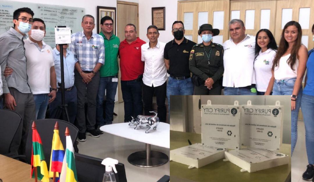 Medir la calidad del aire en la ciudad mediante la instalación de 10 sensores de monitoreo.