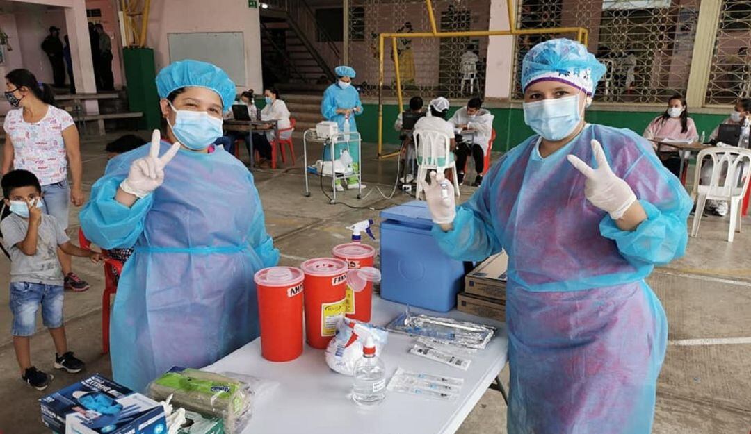 La localidad consigue la vacunación de gran parte de su población.