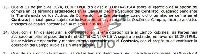 Contratos de Ecopetrol por 42 millones de dólares. Foto: Suministrada.