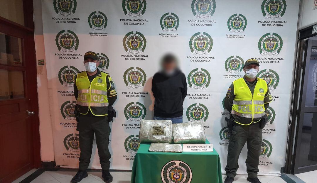 Capturado en vías de Caldas