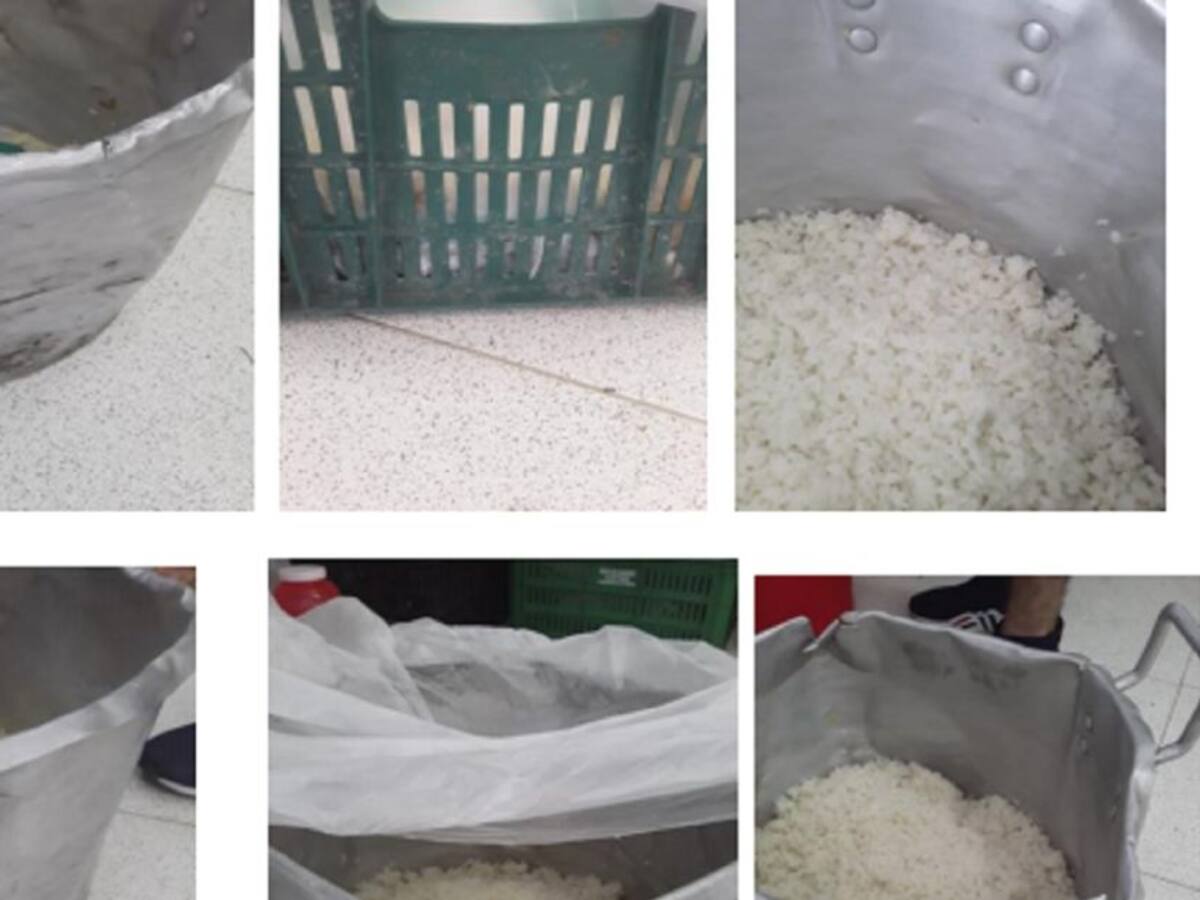 Internos de cárcel en La Dorada denuncian mala calidad en la alimentación