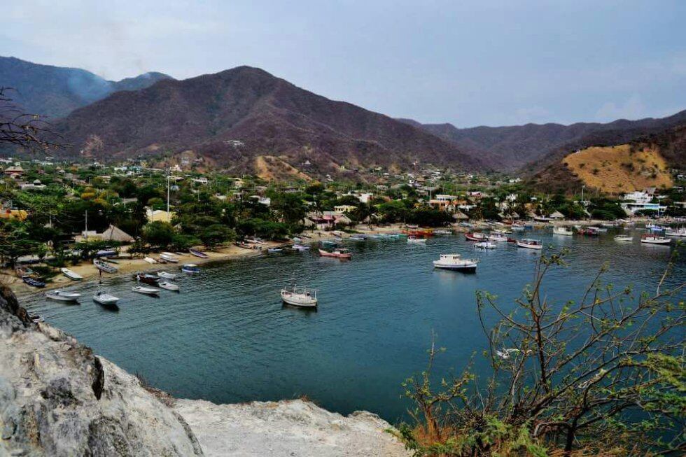 Panorámica de Taganga 