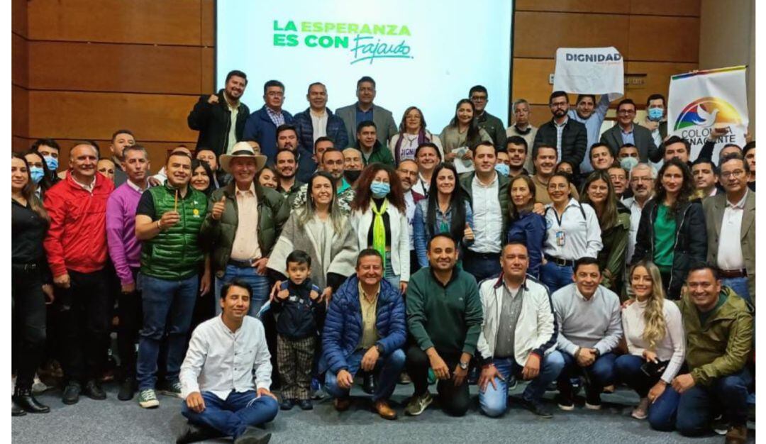 comité de campaña presidencial de Sergio Fajardo en Boyacá. 