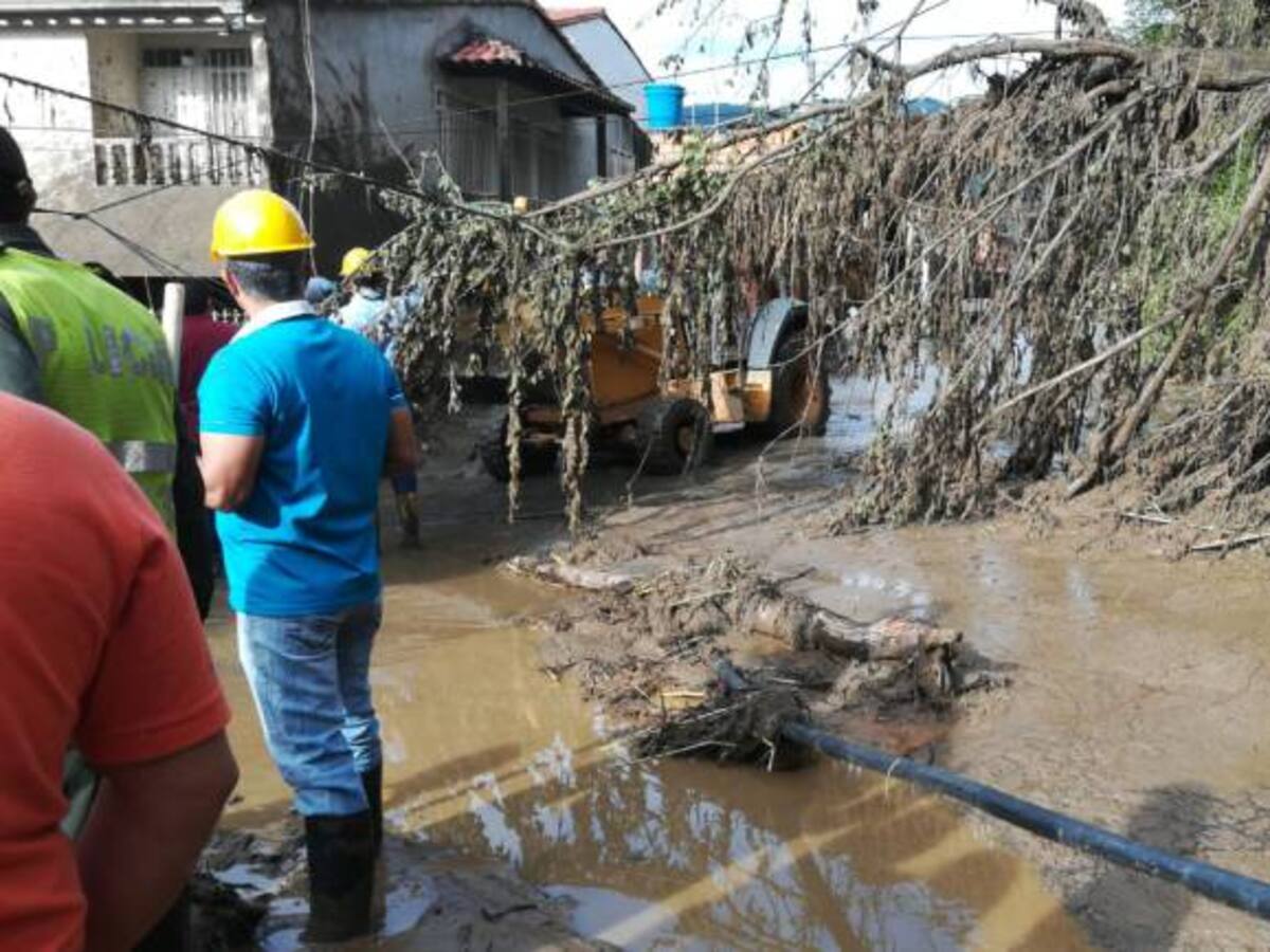 Así amaneció San Gil luego de la emergencia
