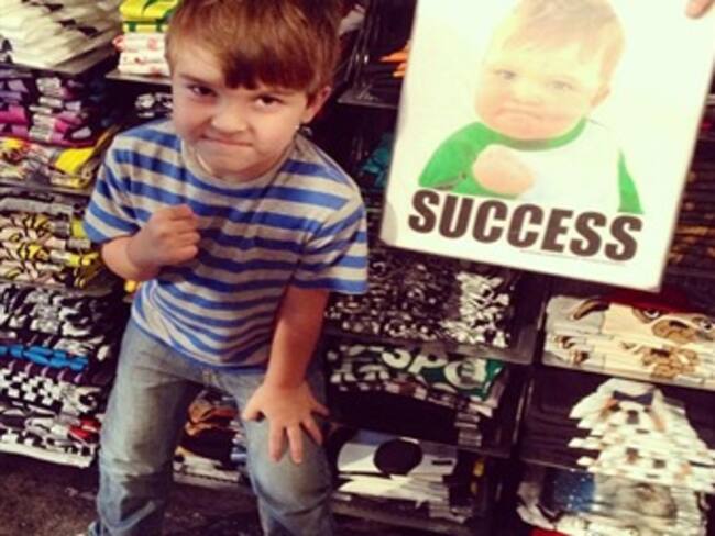 Success Kid, el niño de los memes: Ayer y hoy