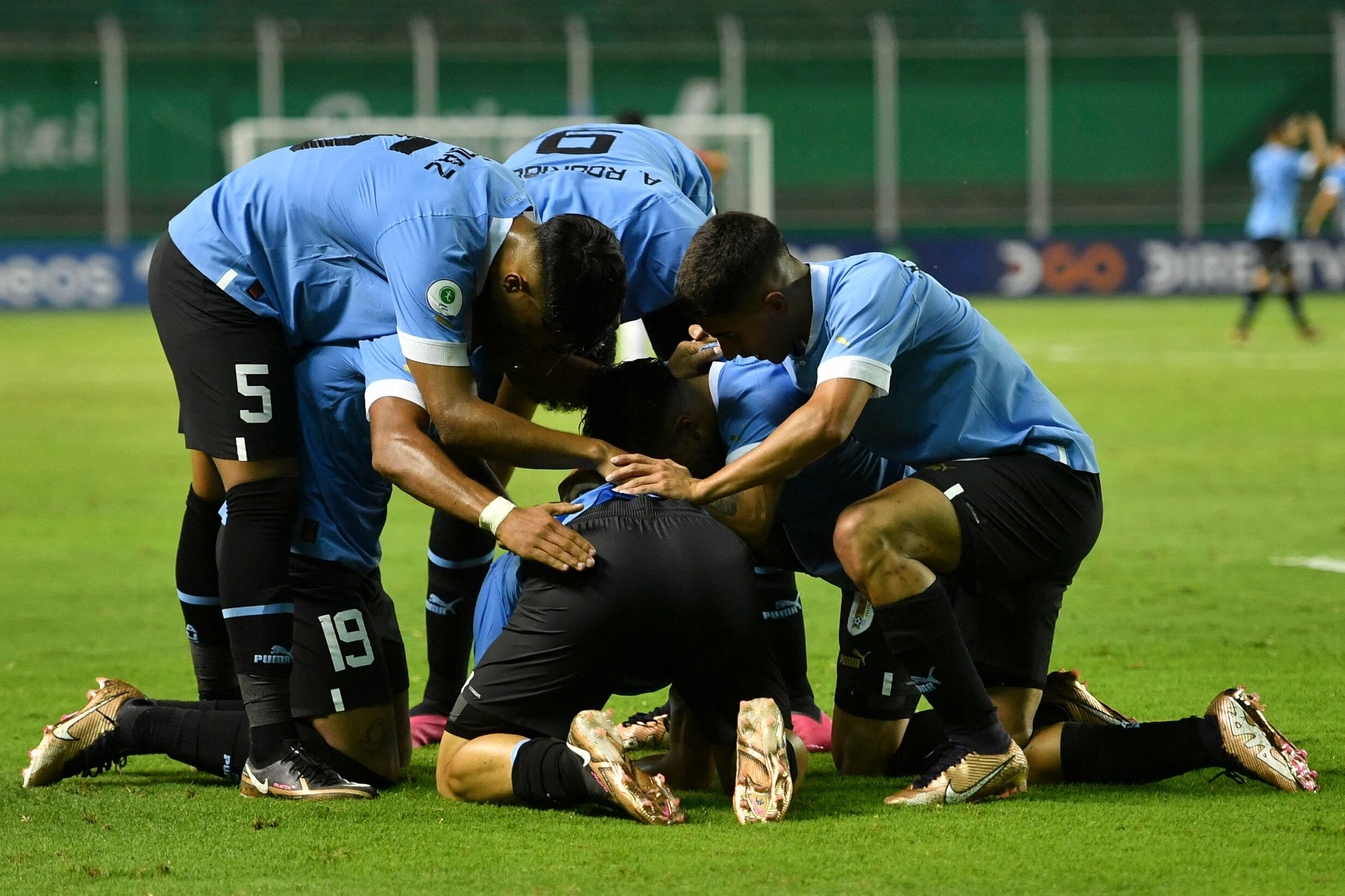 Uruguay goleó a Chile en el Sudamericano Sub-20. (Photo by JOAQUIN SARMIENTO / AFP) (Photo by JOAQUIN SARMIENTO/AFP via Getty Images)