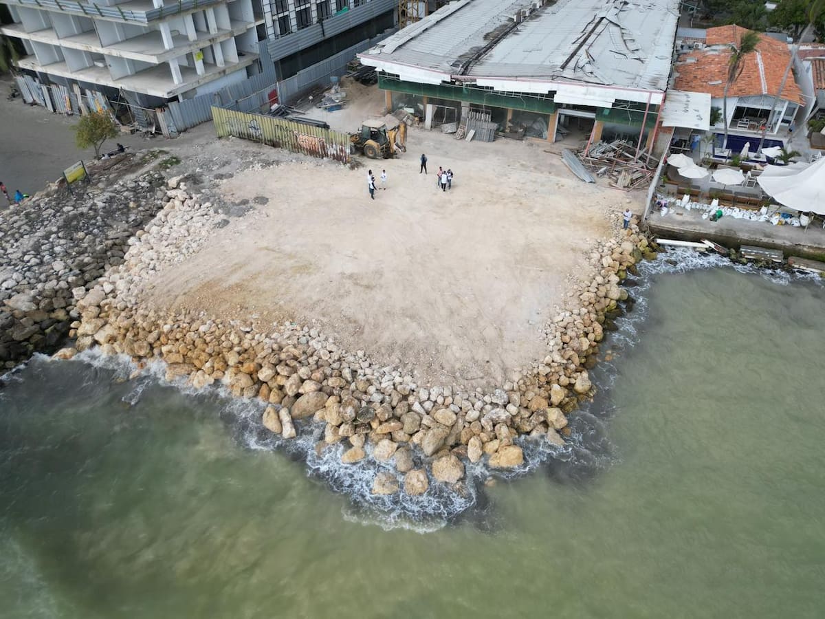 EPA impone medida por ocupación ilegal en zona de playa de El Laguito tras operativo en Cartagena