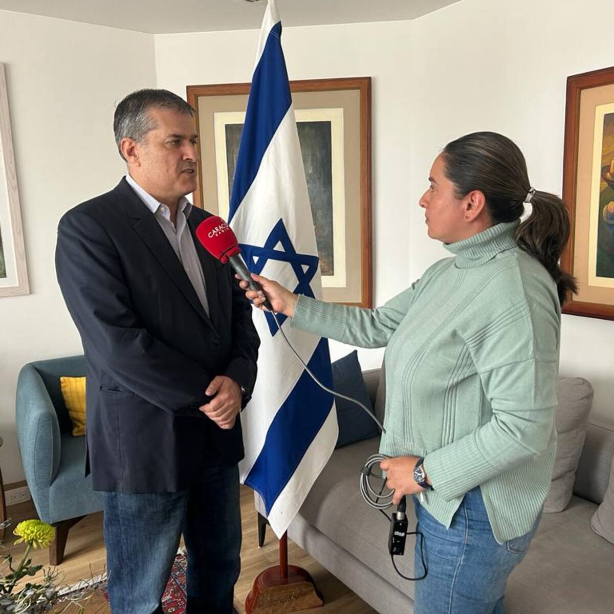“La primera tarea será recuperar nuestra soberanía”: Embajador de Israel en Colombia