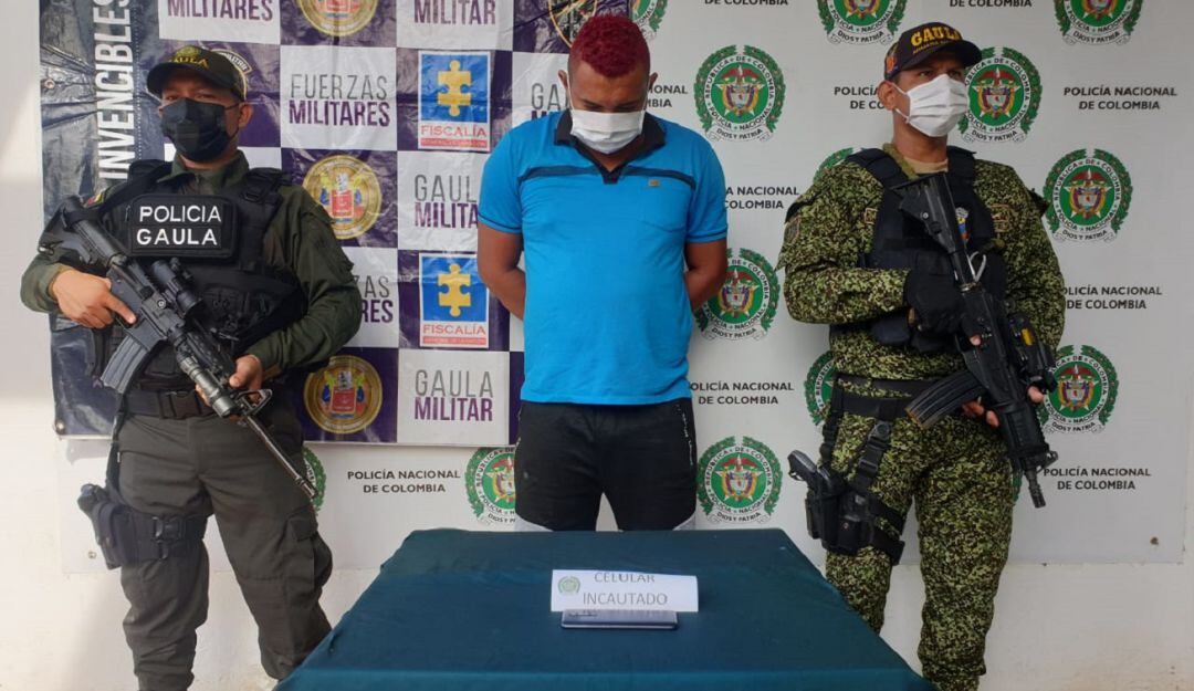 Según las investigaciones, 'Chambala' tenía bajo su mando a más de 15 hombres quienes cobraban extorsiones en el sur del departamento