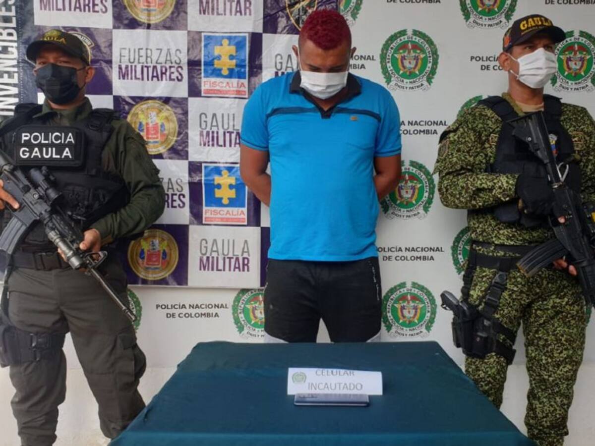 Capturaron al cabecilla de comisión de un frente del ELN en Bolívar