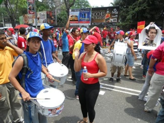 Caracol Radio estuvo presente en el cierre de campaña de Maduro