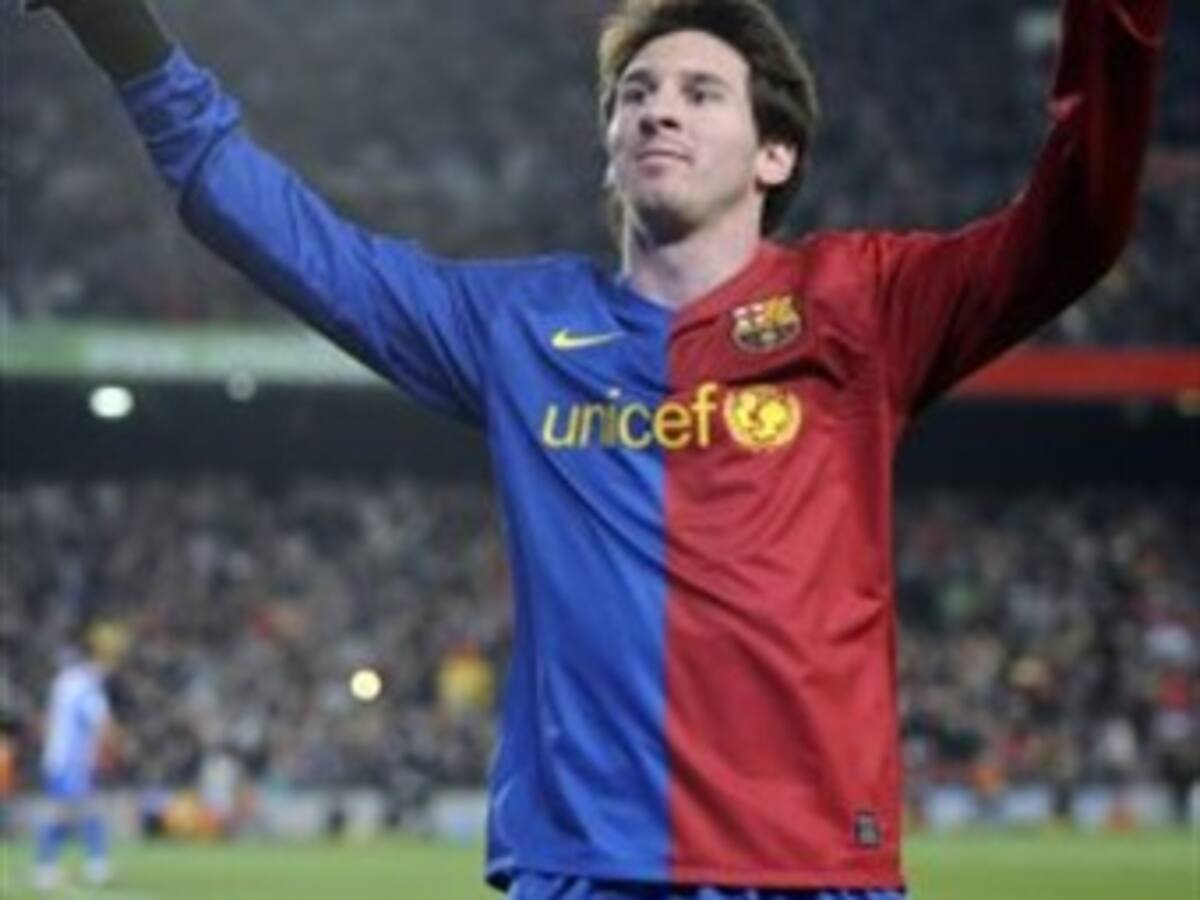 Messi recibirá mañana el trofeo como máximo goleador de Europa