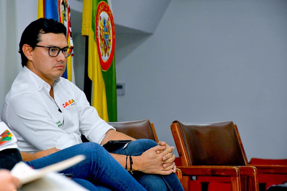 Germán Casagua, nuevo alcalde de Neiva / Facebook