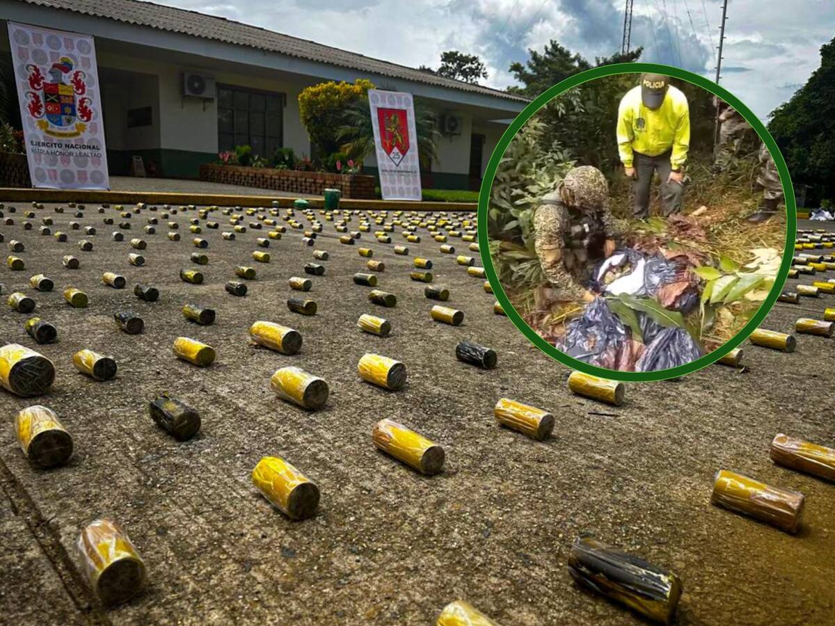 Armada decomisó más de una tonelada de explosivos de disidencias FARC en Putumayo