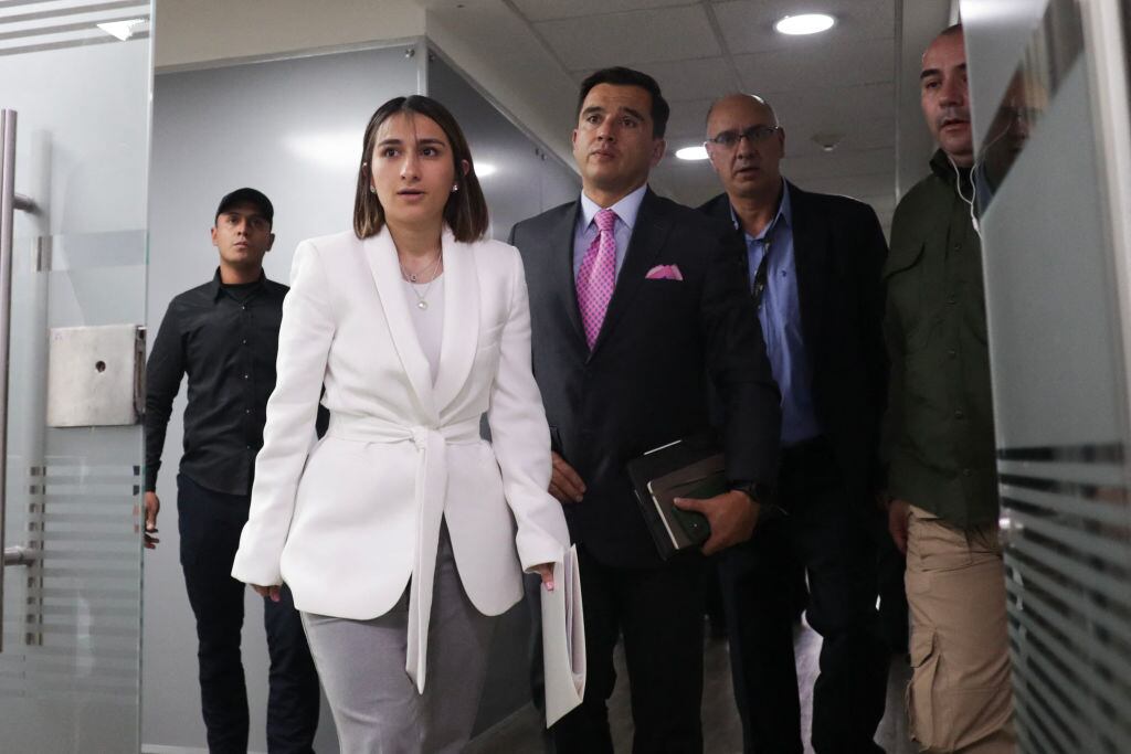 Laura Sarabia, directora del DAPRE. Foto: Getty Images.