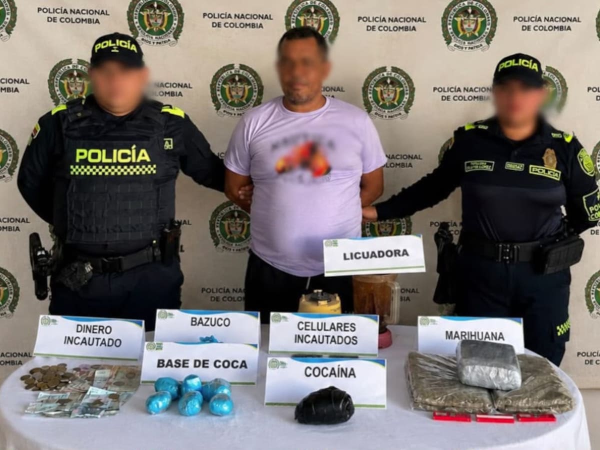 Cae alias ‘El Mata’ con más de dos kilos de droga en operativo policial en Villanueva