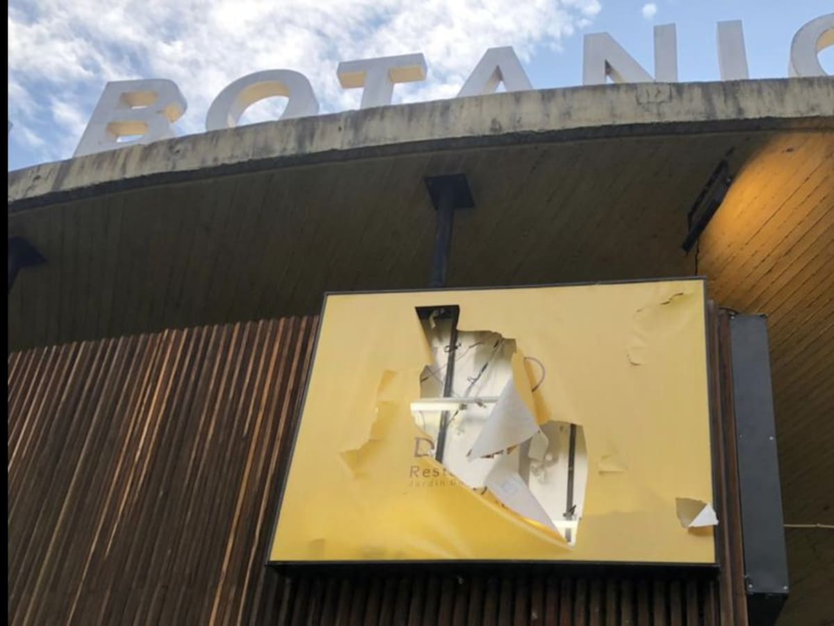 Intentaron vandalizar de nuevo el Jardín Botánico de Medellín