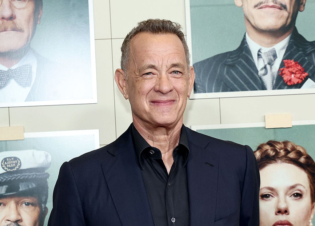NEW YORK, NEW YORK - MAY 28: Tom Hanks attends Focus Features' "The Phoenician Scheme" New York Premiere at Jazz at Lincoln Center on May 28, 2025 in New York City. (Photo by Jamie McCarthy/WireImage)