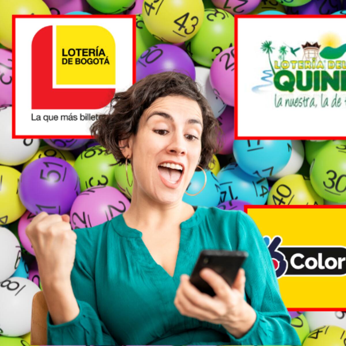 Resultado Lotería de Bogotá, Quindío y ColorLoto HOY 25 de junio 2026: números ganadores y premios