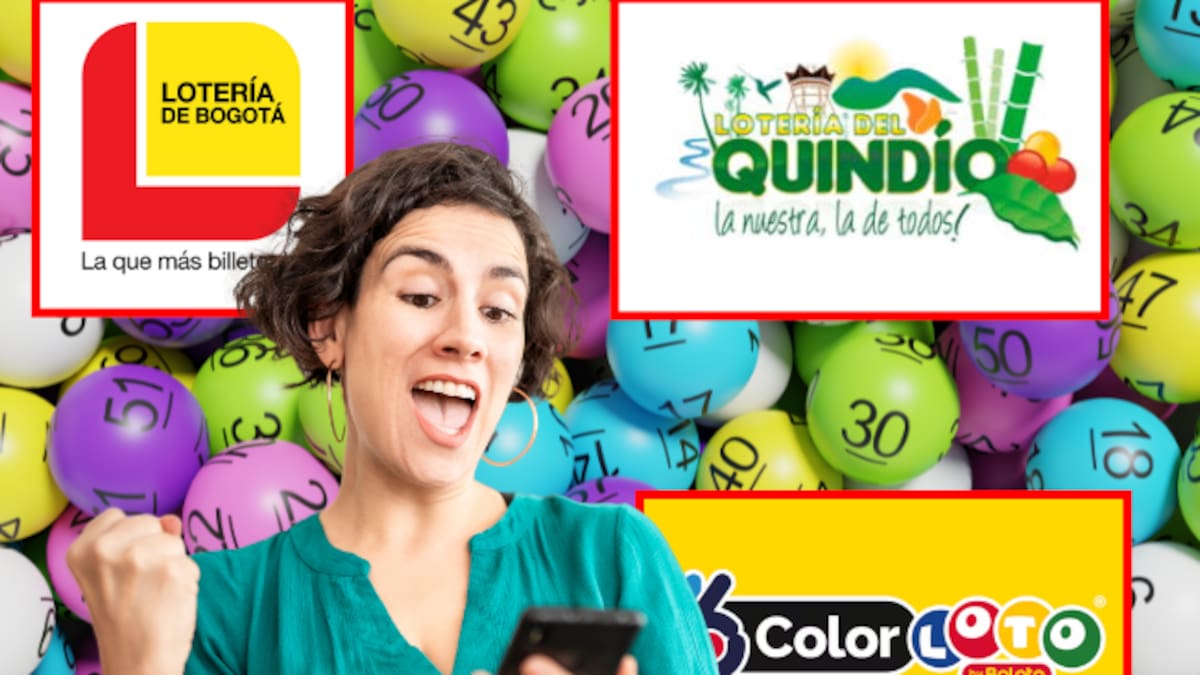 Resultado Lotería de Bogotá, Quindío y ColorLoto HOY 25 de junio 2026: números ganadores y premios