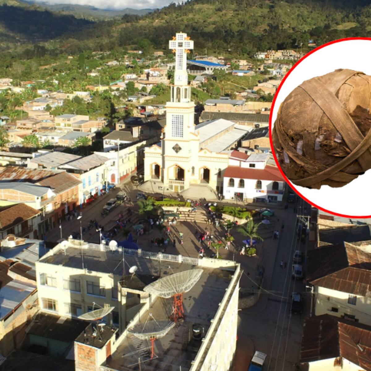 ¿Cómo se llama el pueblo de Colombia donde se pueden ver momias? Distancia desde Bogotá