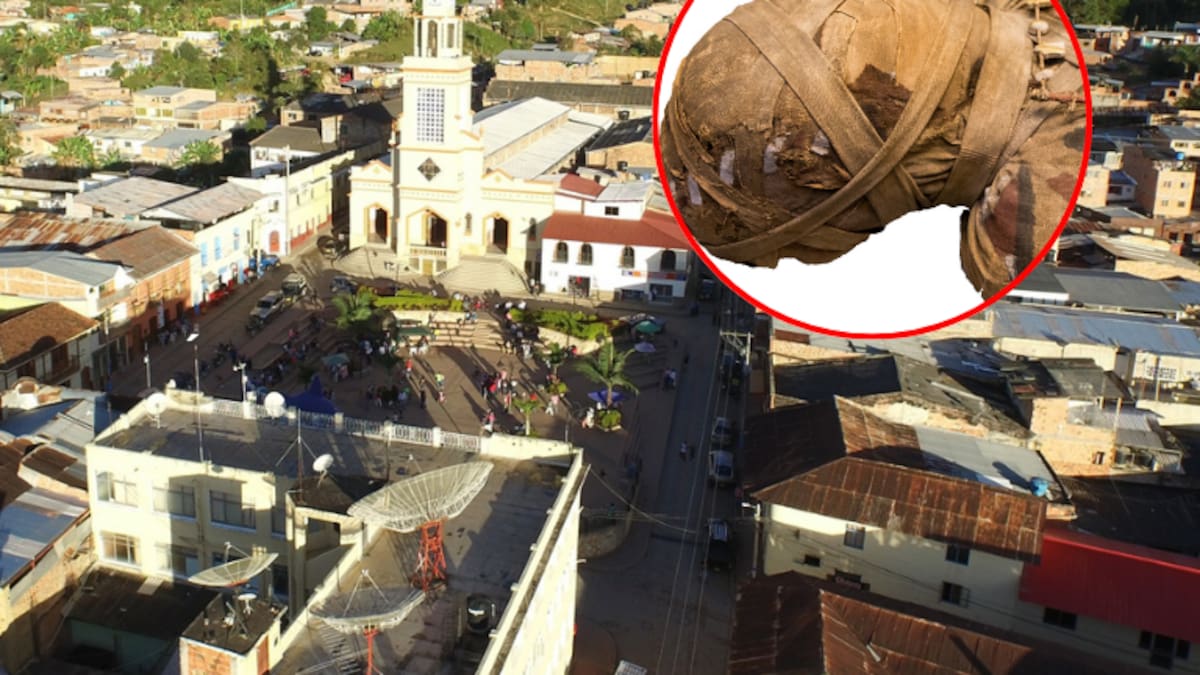 ¿Cómo se llama el pueblo de Colombia donde se pueden ver momias? Distancia desde Bogotá