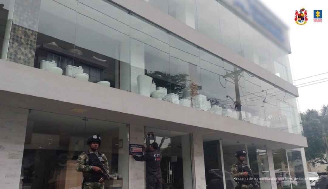 Los bienes de ‘Gafas’ o ‘Ciego’ afectados con fines de extinción de dominio quedaron a disposición de la Sociedad de Activos Especiales, SAE para su administración.