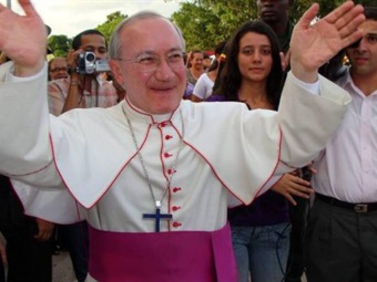 Nuncio Apostólico Aldo Cavalli se va de Colombia