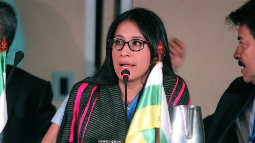 Sorrel Aroca solicitó un aplazamiento de la diligencia judicial en la que la señalarían por el delito de homicidio culposo en posición de garante. Foto: Colprensa