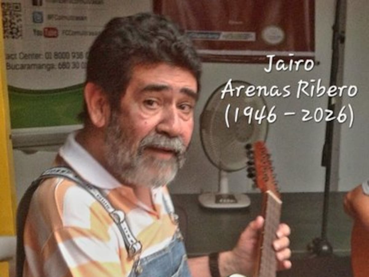 El adiós al maestro Jairo Arenas, tiplista consagrado de Santander