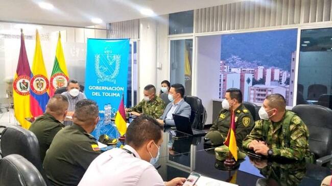 Autoridades refuerzan seguridad en el sur del Tolima