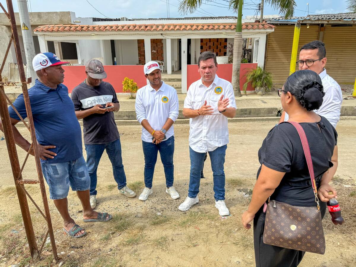 Distrito realizó recorrido en Santa Ana, Tierra Baja y La Boquilla: ¿qué temas se abordaron?