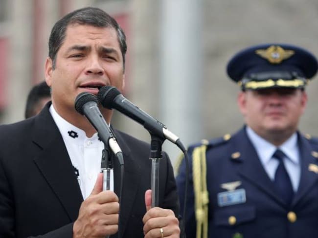 Presidente de Ecuador, Rafael Correa.