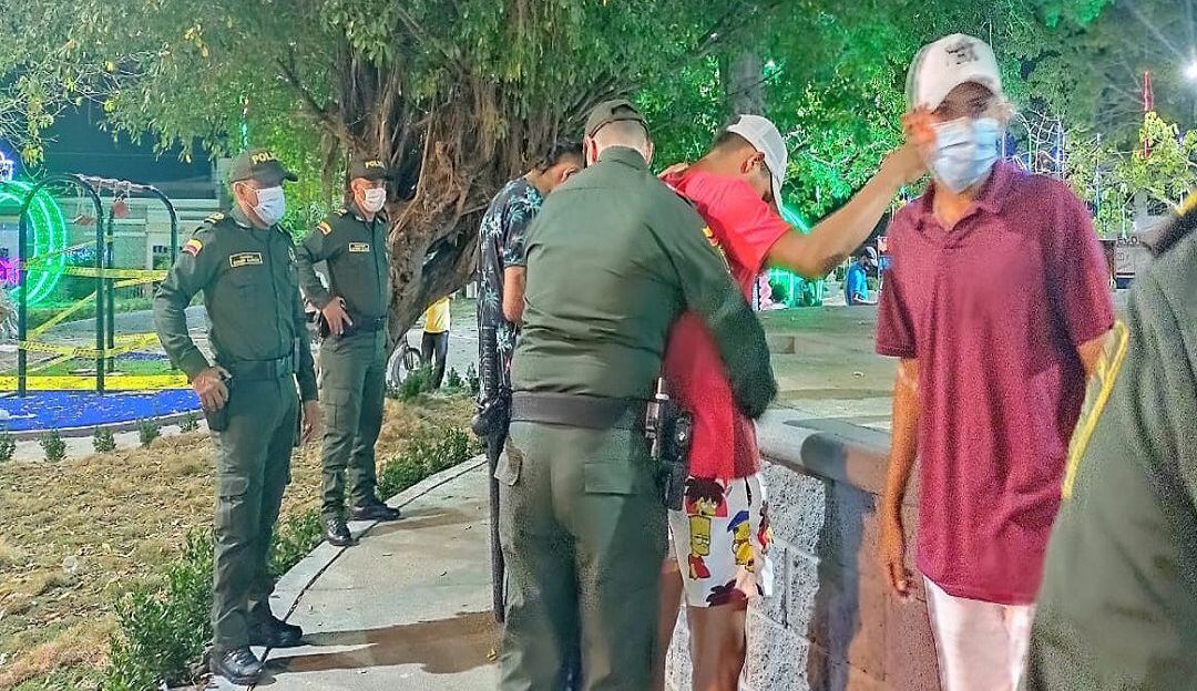 Operativos de la Policía Metropolitana de Montería.