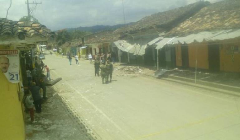 Explosión en Siberia Caldono Cauca.