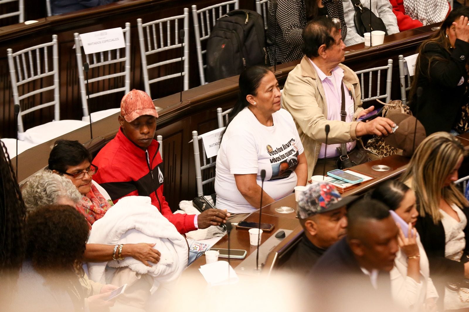 En el Congreso de la República se llevó a cabo una una sesión plena para conmemorar el día de las víctimas por el conflicto en Colombia (Colprensa - Lina Gasca)