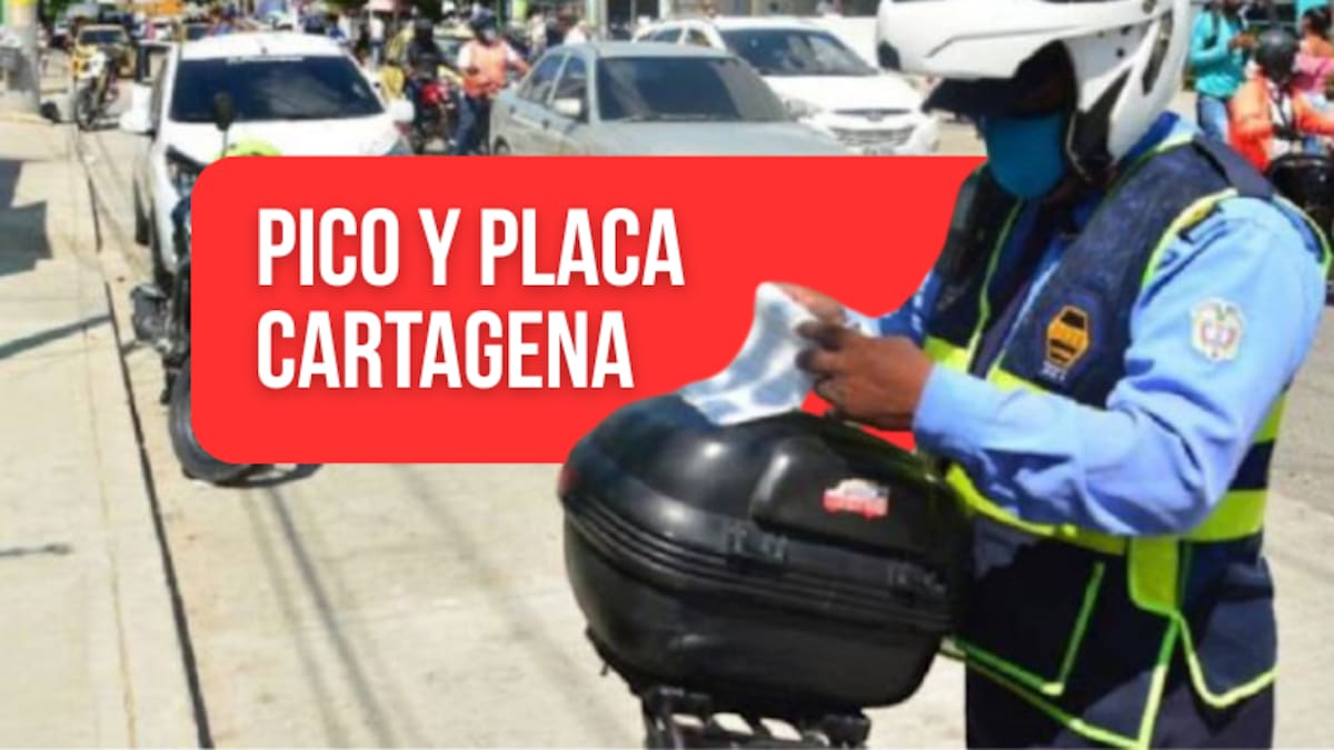 Pico y Placa Cartagena: Cambios para taxis y restricciones para carros y motos en la primera semana de abril